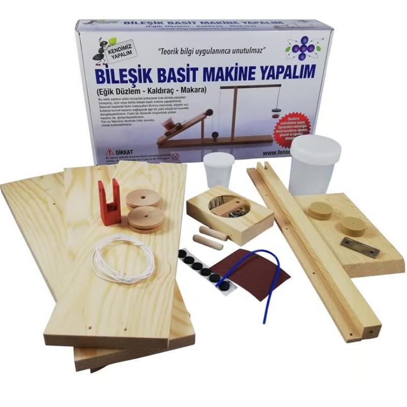 Bileşik%20Basit%20Makine%20Yapalım%20Fizik%20Deney%20Seti