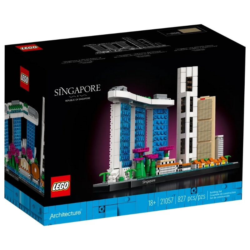 LEGO%20Architecture%20Şehir%20Yapıları%20Koleksiyonu:%20Singapur%2021057%20-%20827%20Parça