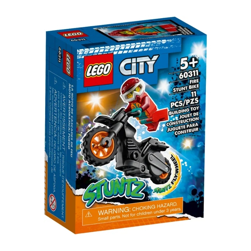 LEGO%20City%20Ateşli%20Gösteri%20Motosikleti%2060311%20-%2011%20Parça%205+