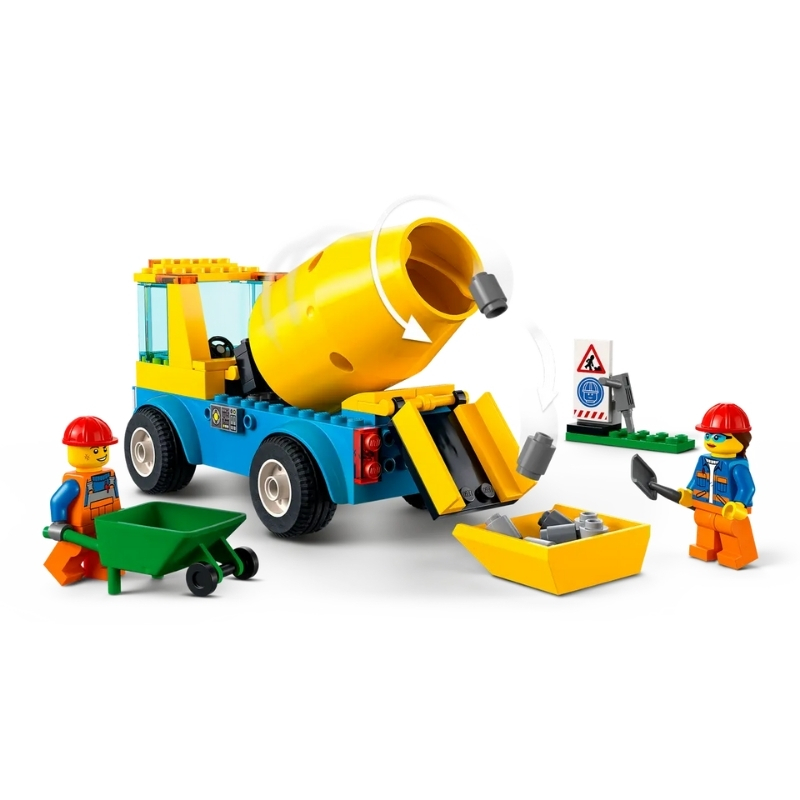 LEGO%20City%20Beton%20Mikseri%2060325%20-%2085%20Parça%204+