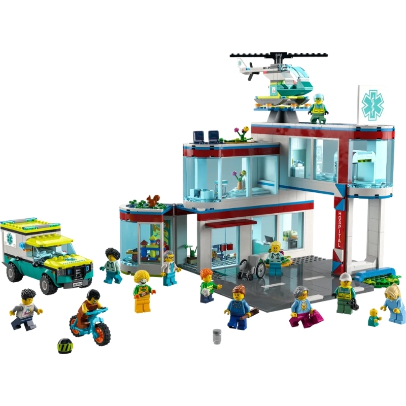 LEGO%20City%20Hastane%2060330%20-%20816%20Parça%207+