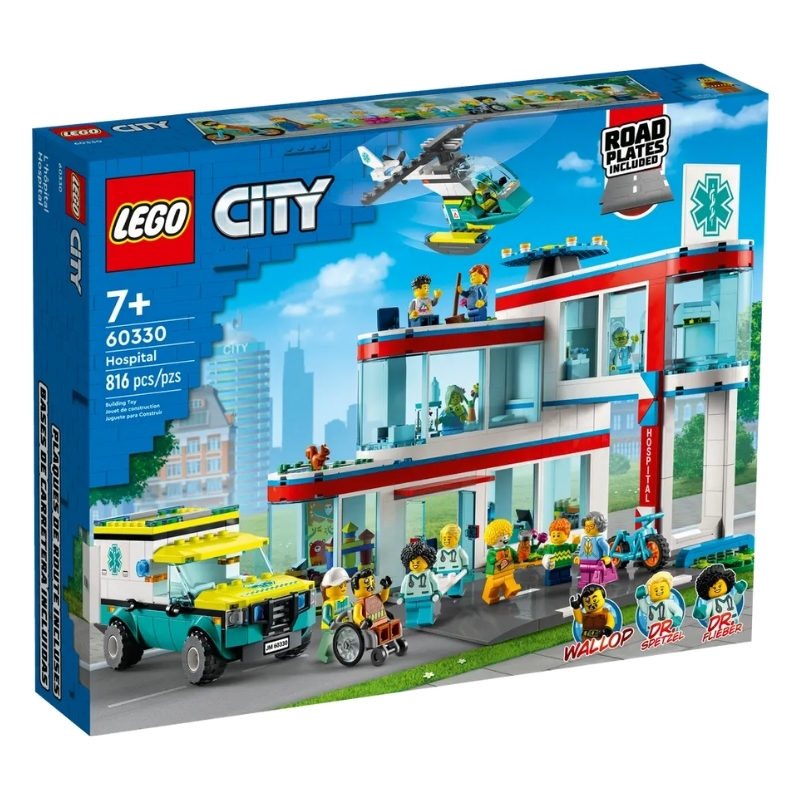 LEGO%20City%20Hastane%2060330%20-%20816%20Parça%207+