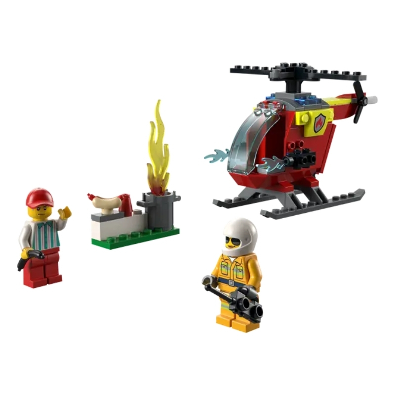 LEGO%20City%20İtfaiye%20Helikopteri%2060318%20-%2053%20Parça%204+