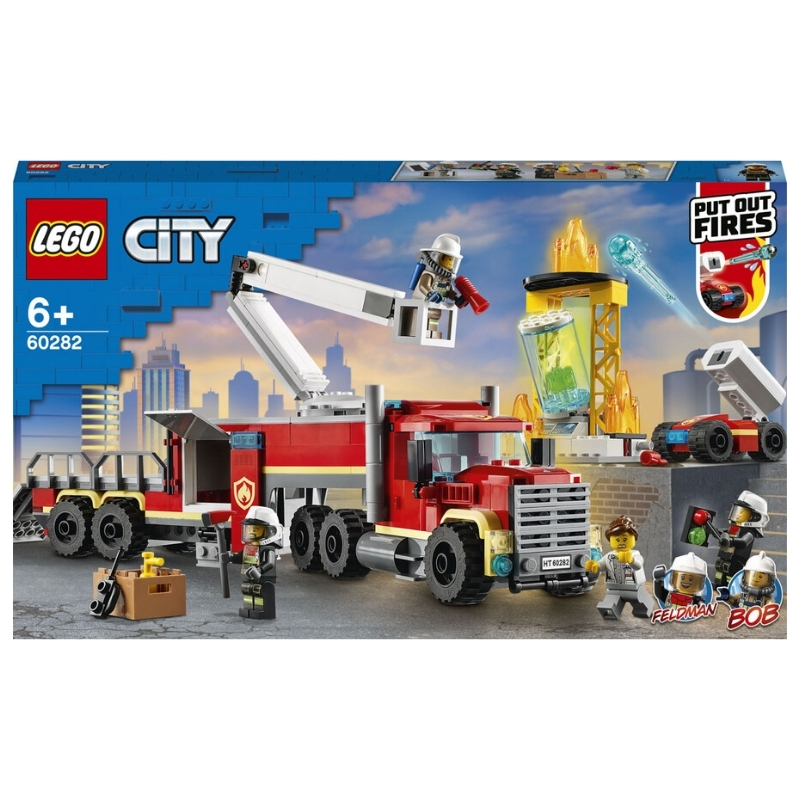 LEGO%20City%20İtfaiye%20Komuta%20Birimi%2060282%20-%20380%20Parça%206+