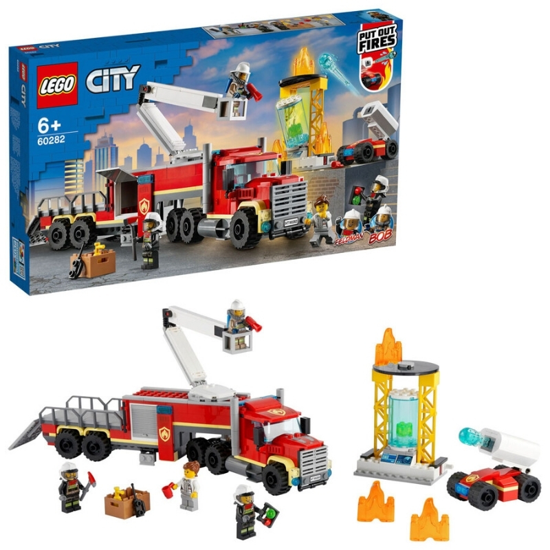 LEGO%20City%20İtfaiye%20Komuta%20Birimi%2060282%20-%20380%20Parça%206+