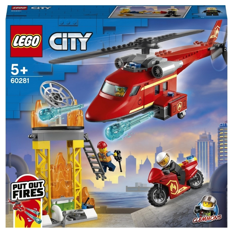 LEGO%20City%20İtfaiye%20Kurtarma%20Helikopteri%2060281%20-%20212%20Parça%205+