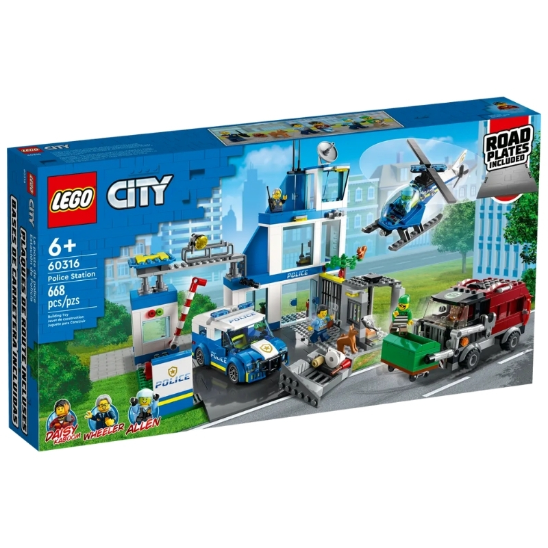 LEGO%20City%20Polis%20Merkezi%2060316%20-%20668%20Parça%206+