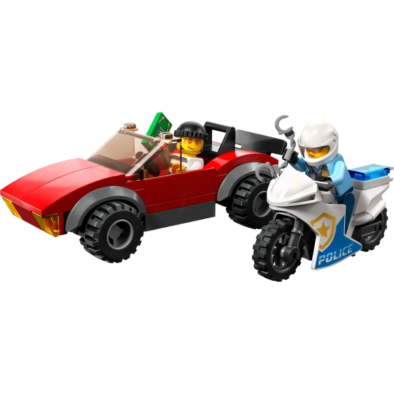 LEGO%20City%20Polis%20Motosikleti%20Araba%20Takibi%2060392%20-%2059%20Parça%205+