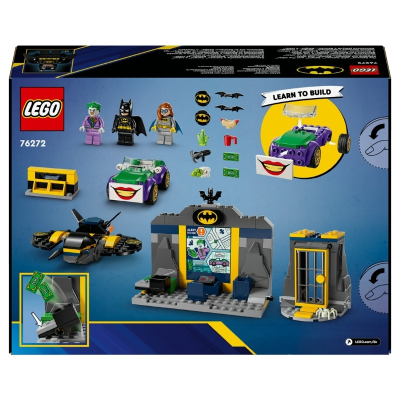 LEGO%20DC%20Batman%20Batgirl%20ve%20Joker%20ile%20Batcave%2076272%20-%20184%20Parça