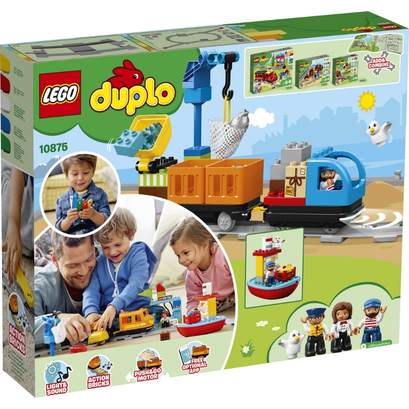 LEGO%20DUPLO%20Kargo%20Treni%2010875%20-%20105%20Parça%202+