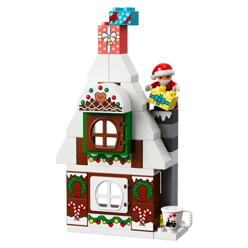 LEGO%20Duplo%20Noel%20Baba’nın%20Zencefilli%20Kurabiye%20Evi%2010976%20-%2050%20Parça%202+