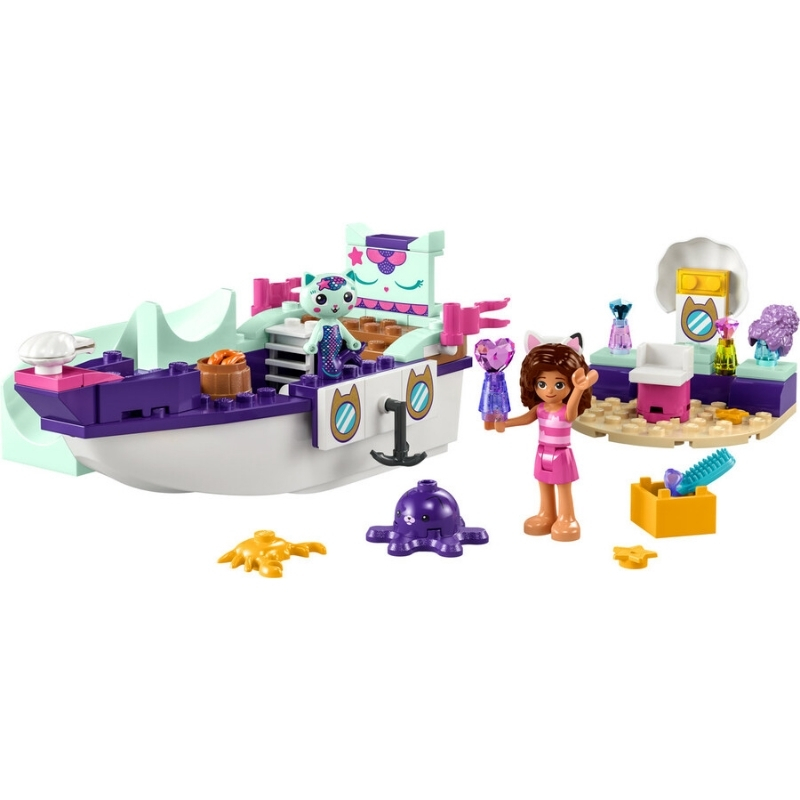 LEGO%20Gabby%20ve%20Süslü%20Kedi’nin%20Gemisi%20ve%20Spa%2010786%20-%2088%20Parça%204+