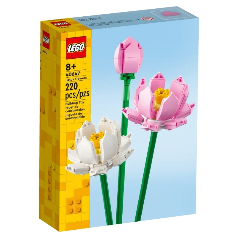 LEGO%20Iconic%20Lotus%20Çiçekleri%2040647%20-%20220%20Parça