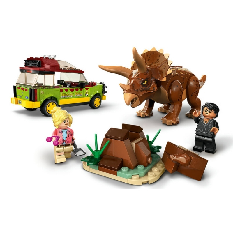 LEGO%20Jurassic%20World%20Triceratops%20Araması%2076959%20-%20281%20Parça%208+