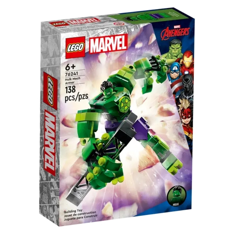 LEGO%20Marvel%20Hulk%20Robot%20Zırhı%2076241%20-%20138%20Parça%206+