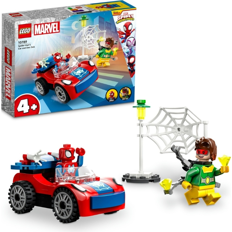 LEGO%20Marvel%20Örümcek%20Adam’ın%20Arabası%20ve%20Doktor%20Oktopus%2010789