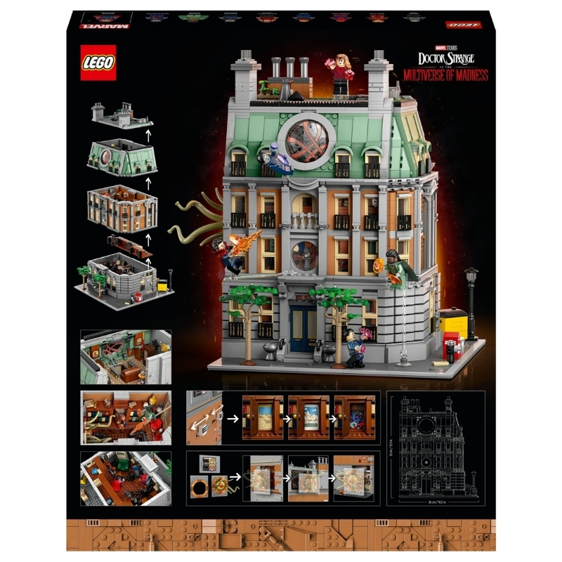 LEGO%20Marvel%20Sanctum%20Sanctorum%2076218%20-%202708%20Parça