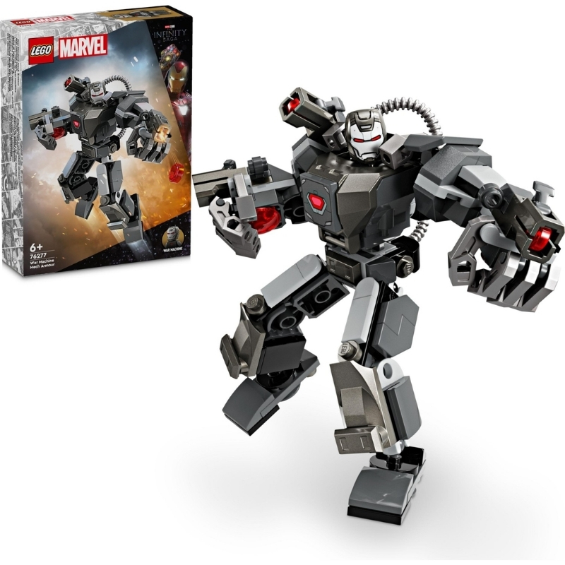 LEGO%20Marvel%20War%20Machine%20Robot%20Zırhı%2076277%20-%20154%20Parça%206+