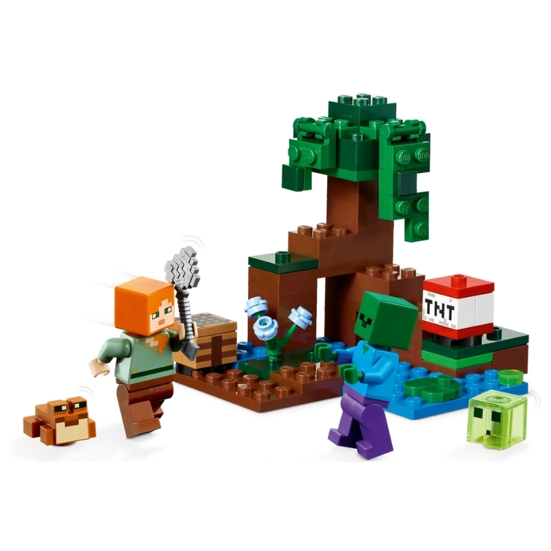 LEGO%20Minecraft%20Bataklık%20Macerası%2021240%20-%2065%20Parça%207+