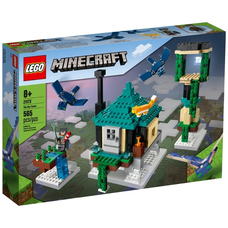 LEGO%20Minecraft%20Gökyüzü%20Kulesi%2021173%20-%20300%20Parça%208+