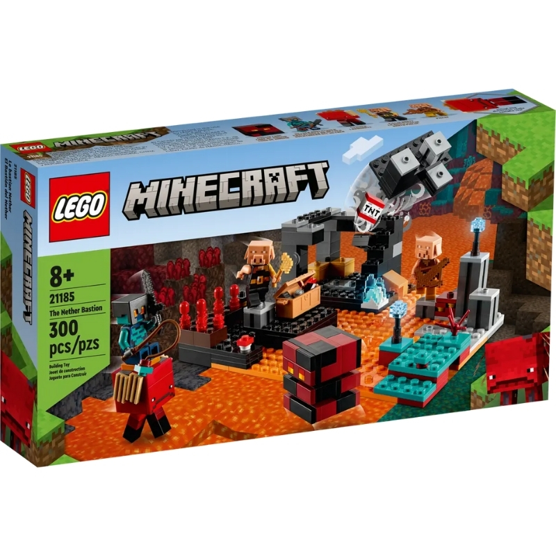 LEGO%20Minecraft%20Nether%20Burcu%2021185%20-%20300%20Parça%208+