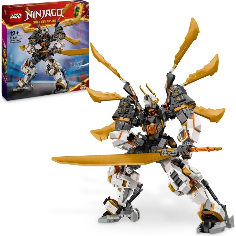 LEGO%20Ninjago%20Cole’un%20Titan%20Ejderha%20Robotu%2071821%20-%201055%20Parça