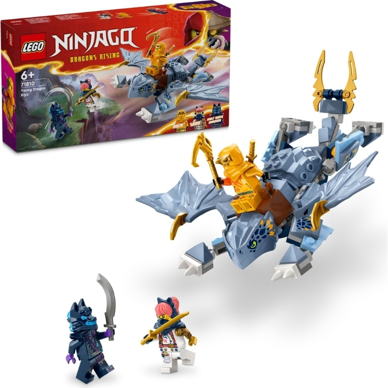 LEGO%20Ninjago%20Genç%20Ejderha%20Riyu%2071810%20-%20132%20Parça%206+