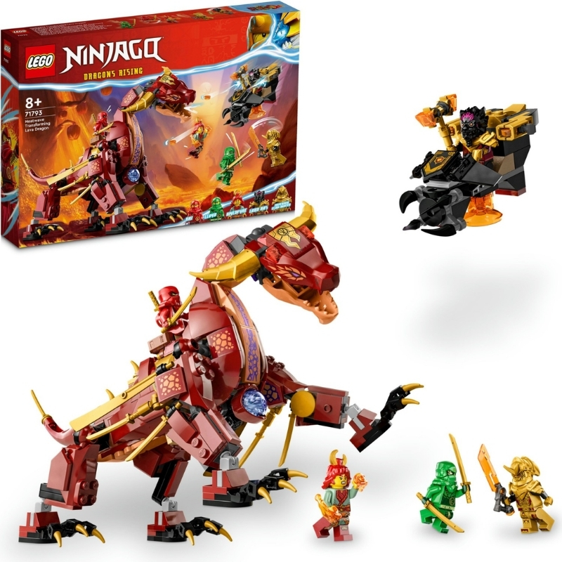 LEGO%20Ninjago%20Heatwave%20Dönüşen%20Lav%20Ejderhası%2071793%20-%20479%20Parça%208+