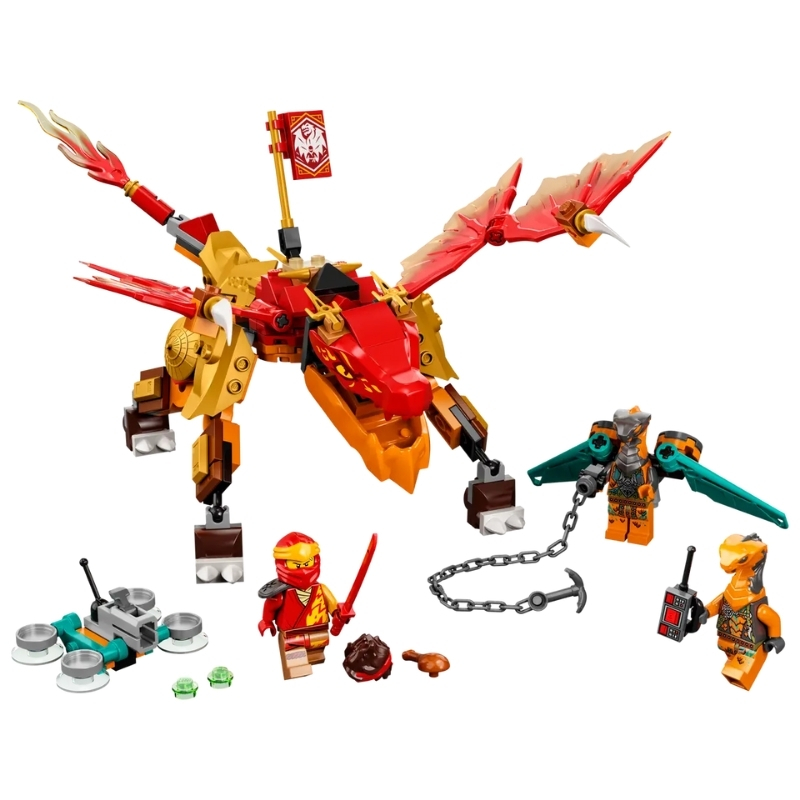 LEGO%20Ninjago%20Kai’nin%20Ateş%20Ejderhası%20Evo%2071762%20-%20204%20Parça%206+