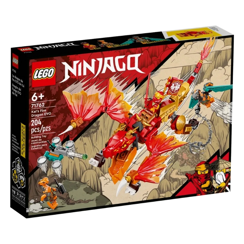 LEGO%20Ninjago%20Kai’nin%20Ateş%20Ejderhası%20Evo%2071762%20-%20204%20Parça%206+