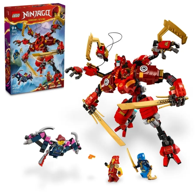 LEGO%20Ninjago%20Kai’nin%20Ninja%20Tırmanma%20Robotu%2071812%20-%20623%20Parça%209+