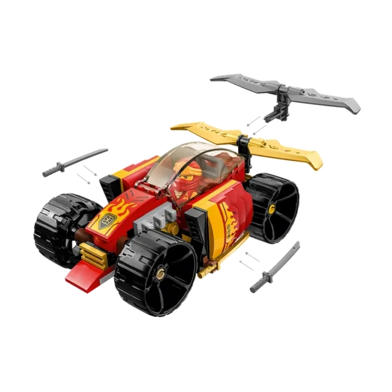 LEGO%20Ninjago%20Kai’nin%20Ninja%20Yarış%20Arabası%20Evo%2071780%20-%2094%20Parça%206+