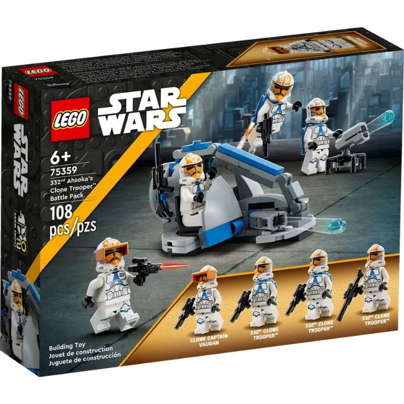 LEGO%20Star%20Wars%20332.%20Ahsoka’nın%20Klon%20Trooper’ı%20Savaş%20Paketi%2075359%20(108%20Parça)%206+