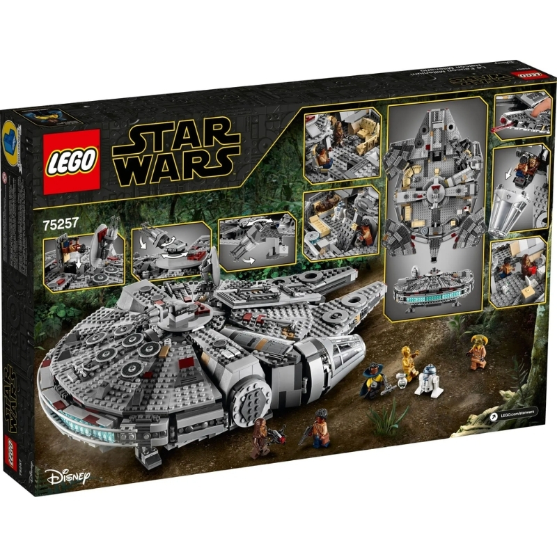 LEGO%20Star%20Wars%20Skywalker’ın%20Yükselişi%20Milenyum%20Şahini%2075257%20-%20%201351%20Parça%209+