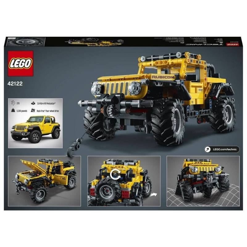 LEGO%20Technic%20Jeep%20Wrangler%2042122%20-%20665%20Parça%209+