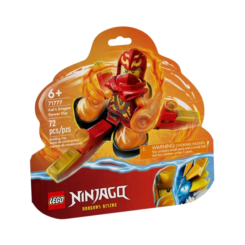 LEGO®%20Ninjago%20Kai’nin%20Ejderha%20Gücü%20Spinjitzu%20Saltosu%2071777%20-%2072%20Parça%206+