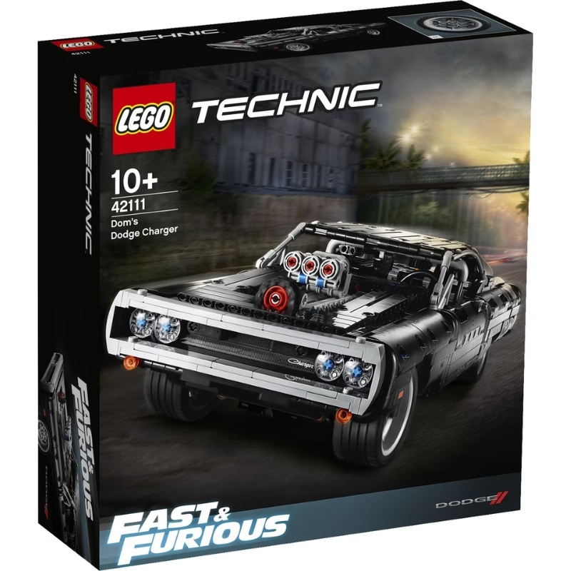 LEGO®%20Technic%20Dom’un%20Dodge%20Charger’ı%2042111%20-%201077%20Parça%2010+