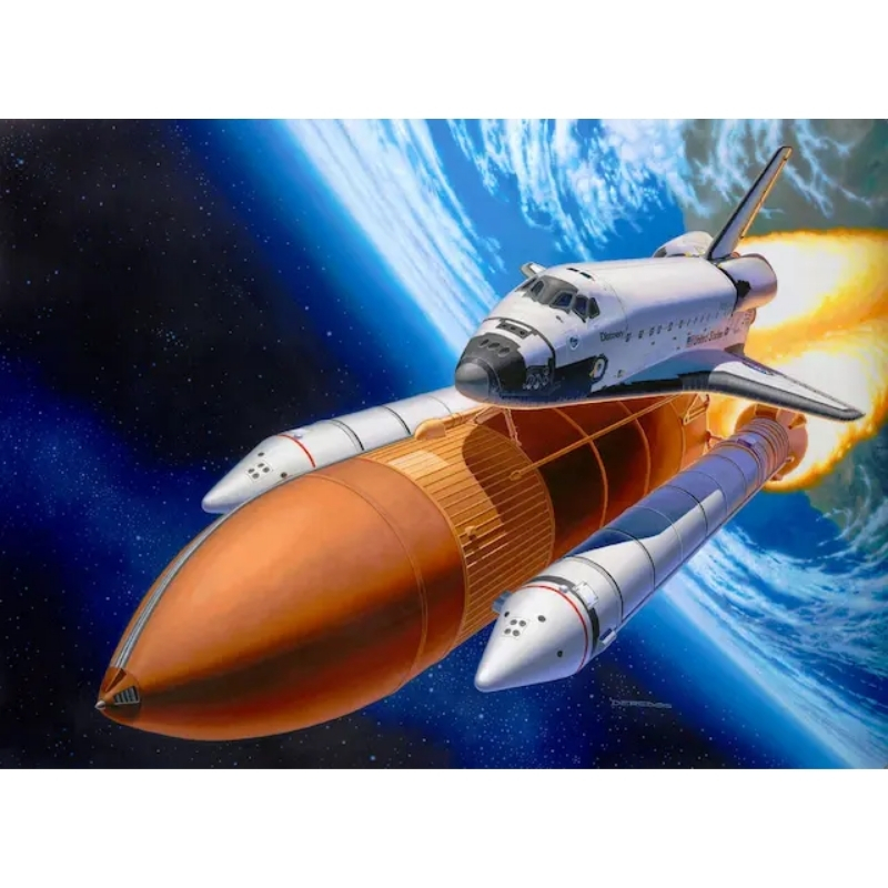 Revell%20Discovery%20Uzay%20Mekiği%20ve%20Booster%20Roket%20Maketi%201:144%2004736