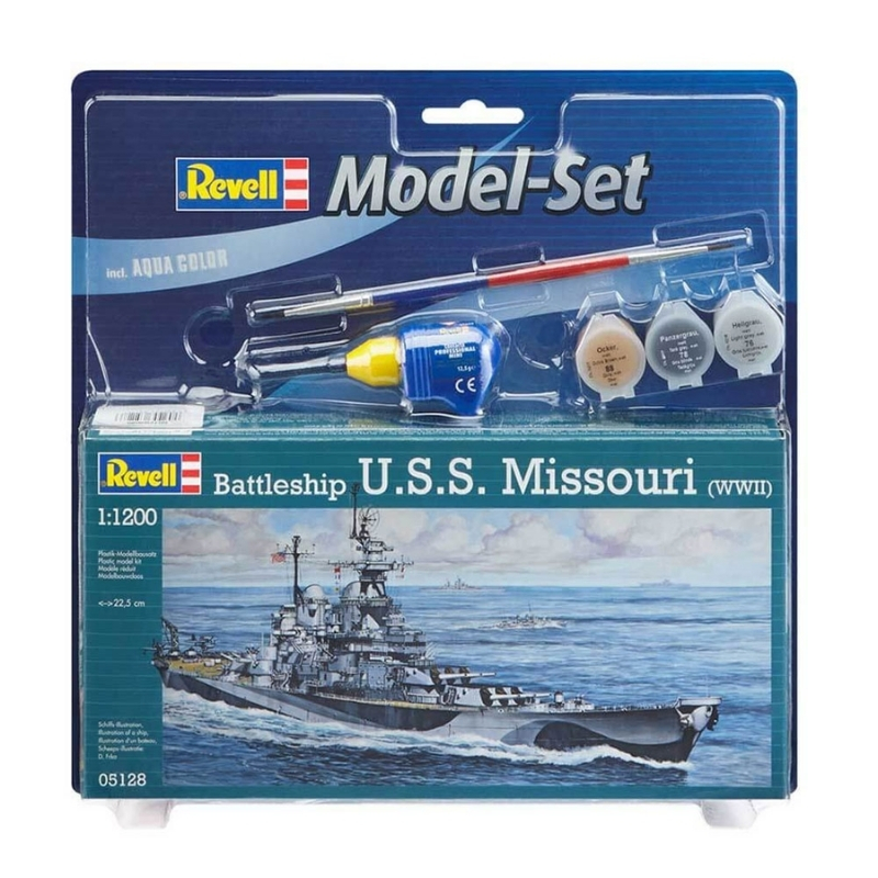 Revell%20Model%20Set%20USS%20Missouri%20WWII