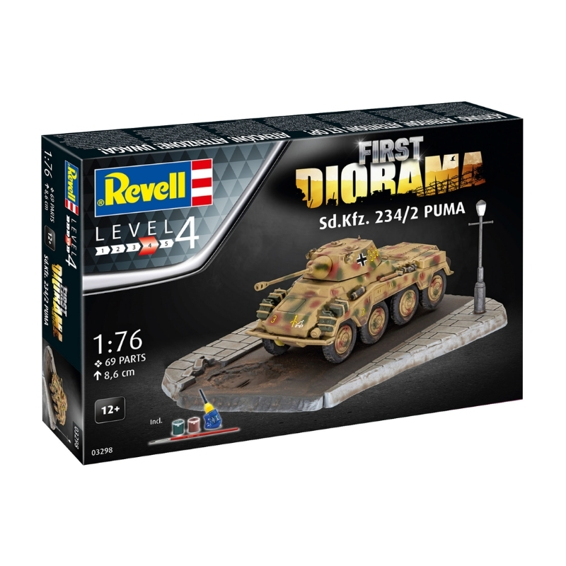 Revell%20Sd.Kfz.%20234/2%20Puma%20-%20First%20Diorama%20Set%201:76%2003298