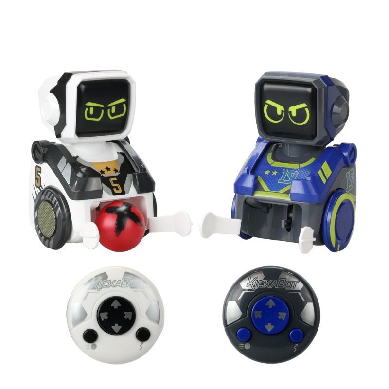 Silverlit%20Kickabot%20Futbol%20ve%20Bowling%20Oynayan%20Robot%20İkili%20Set