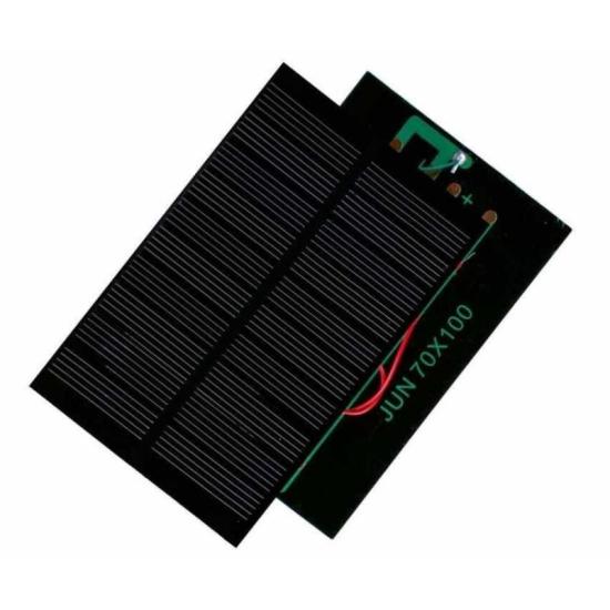 6V 100mA Güneş Paneli - Solar Panel 70x100mm