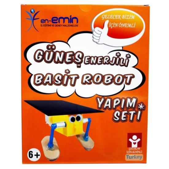 Güneş Enerjili Basit Robot Yapım Seti