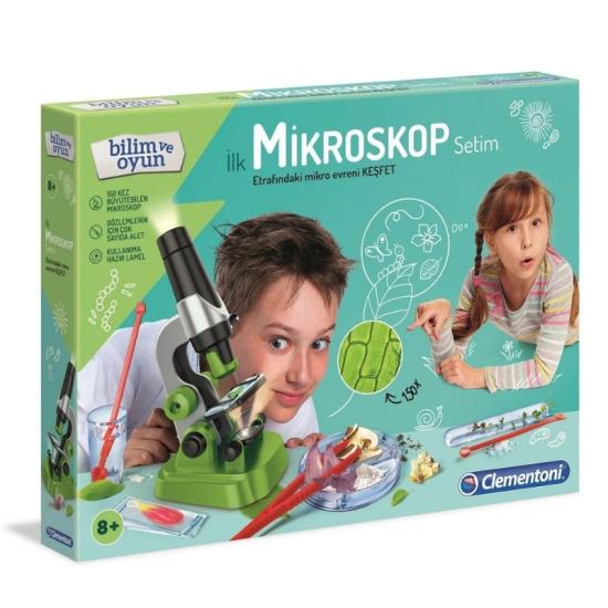 İlk Mikroskop Setim 64963 - Bilim ve Oyun +8 Yaş