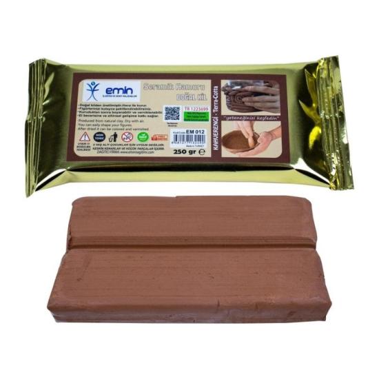 Kahverengi Seramik Hamuru 250Gram Kil Hamur