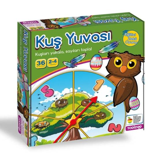 Kuş Yuvası Eğitici Zeka Oyunu 3+