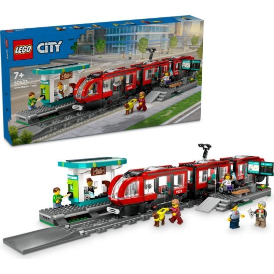 LEGO City Şehir Merkezi Tramvay İstasyonu 60423