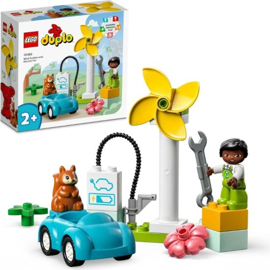 LEGO Duplo Rüzgar Türbini ve Elektrikli Araba 10985