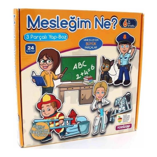 Mesleğim Ne Yapboz Seti 2+