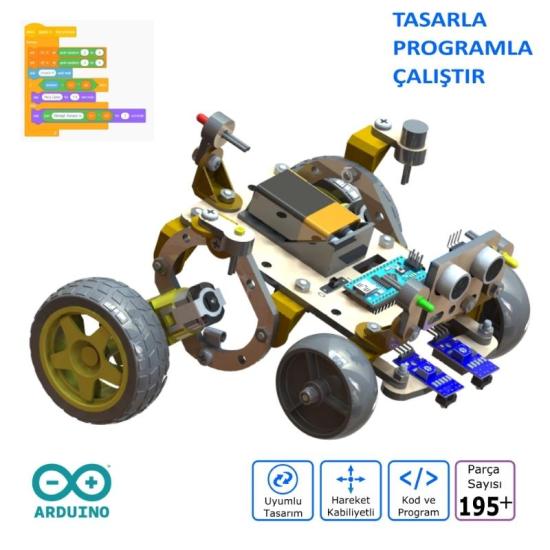 Probus Mod-1 Programlanabilir Eğitim Robotu